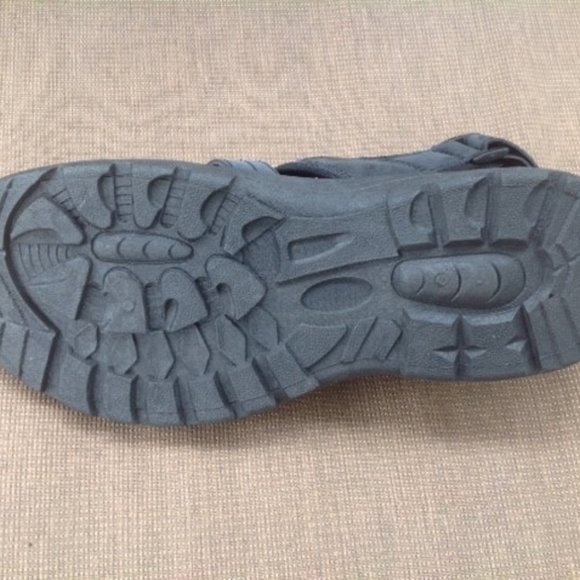 CLOSE OUT! Mens BLACK SANDALS Easy USA - Picture 5 of 8